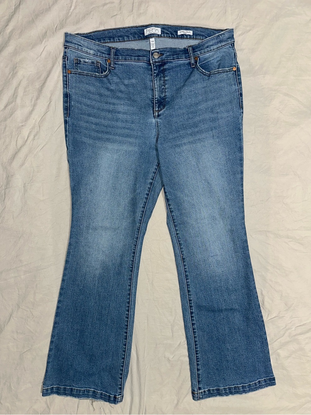 sofia by sofia vergara Medium Blue Flare Jeans